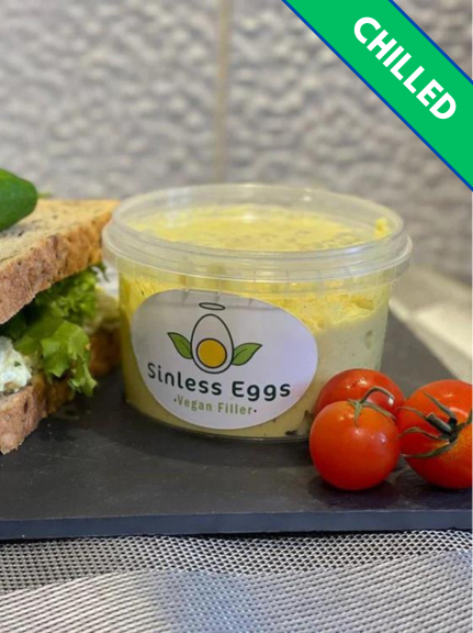 Sinless Eggs - Vegan 'Egg' and Cress Filler - 240g